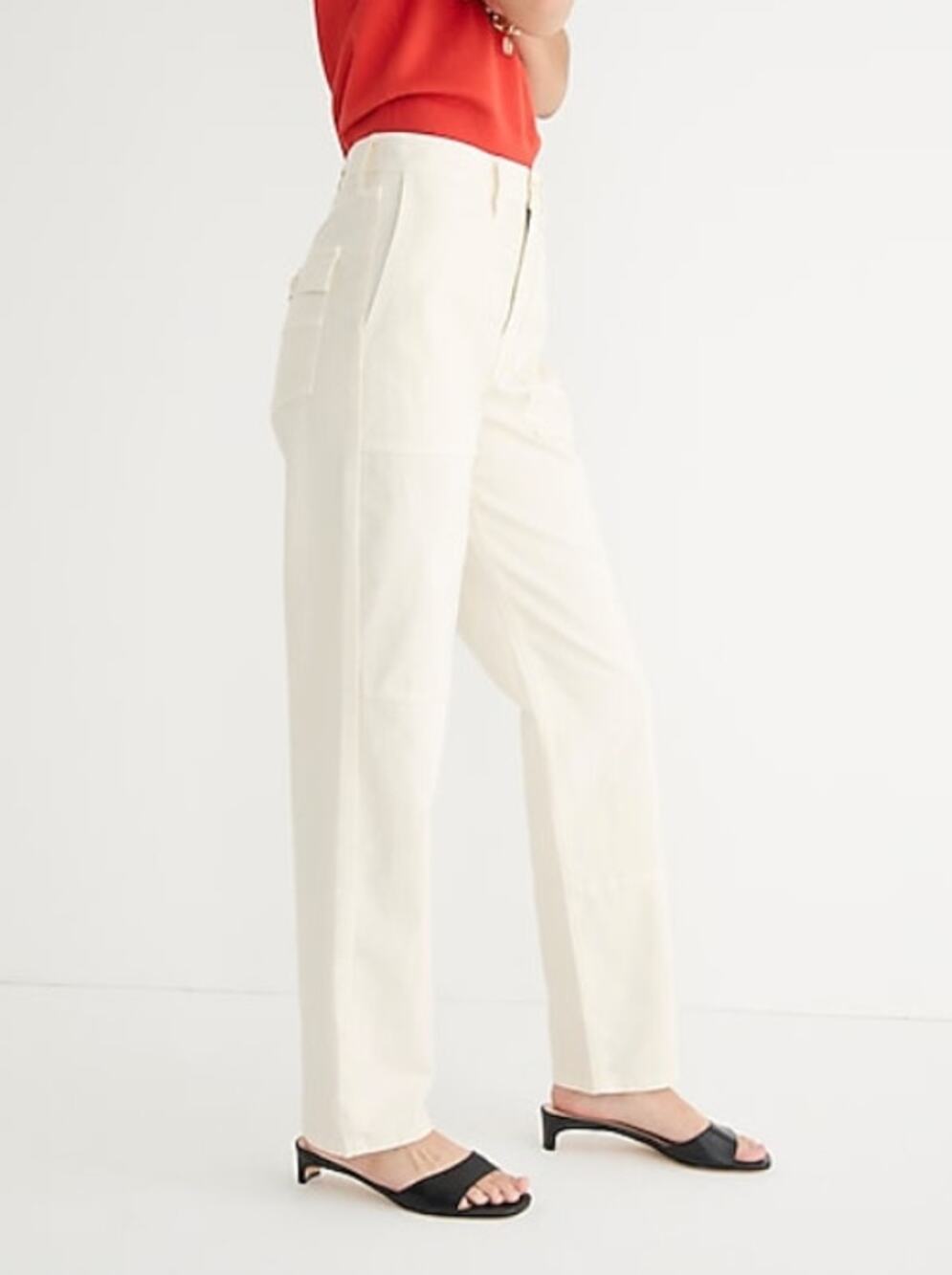 J.Crew Garment-dyed cargo pant in chino twill 'Natural' 31